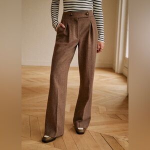 NOT FOR  SALE SEZANE AUGUSTE TROUSERS TAUPE